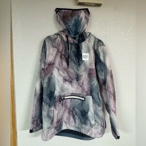 686 Waterproof Hoodie Womens Medium Snowboarding Jacket